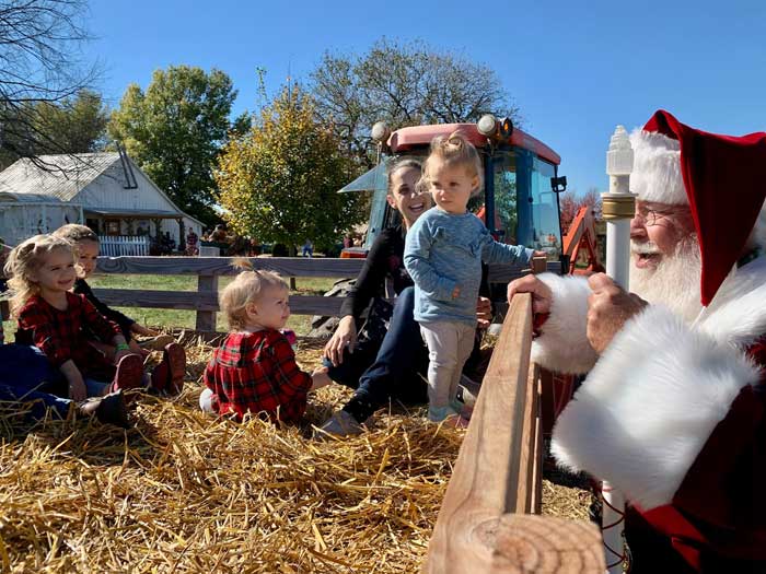 Kansas City Santa visit